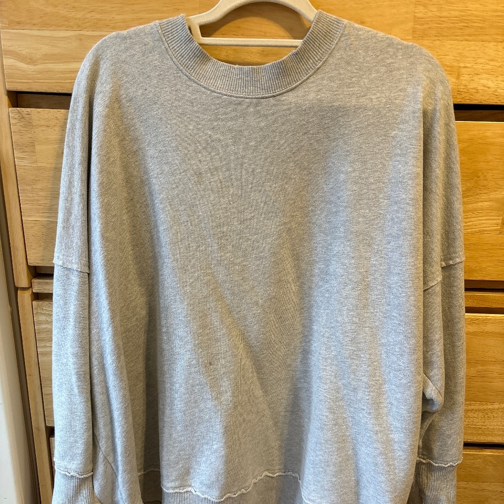 aerie grey sweatshirt